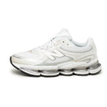 White / Silver Metallic