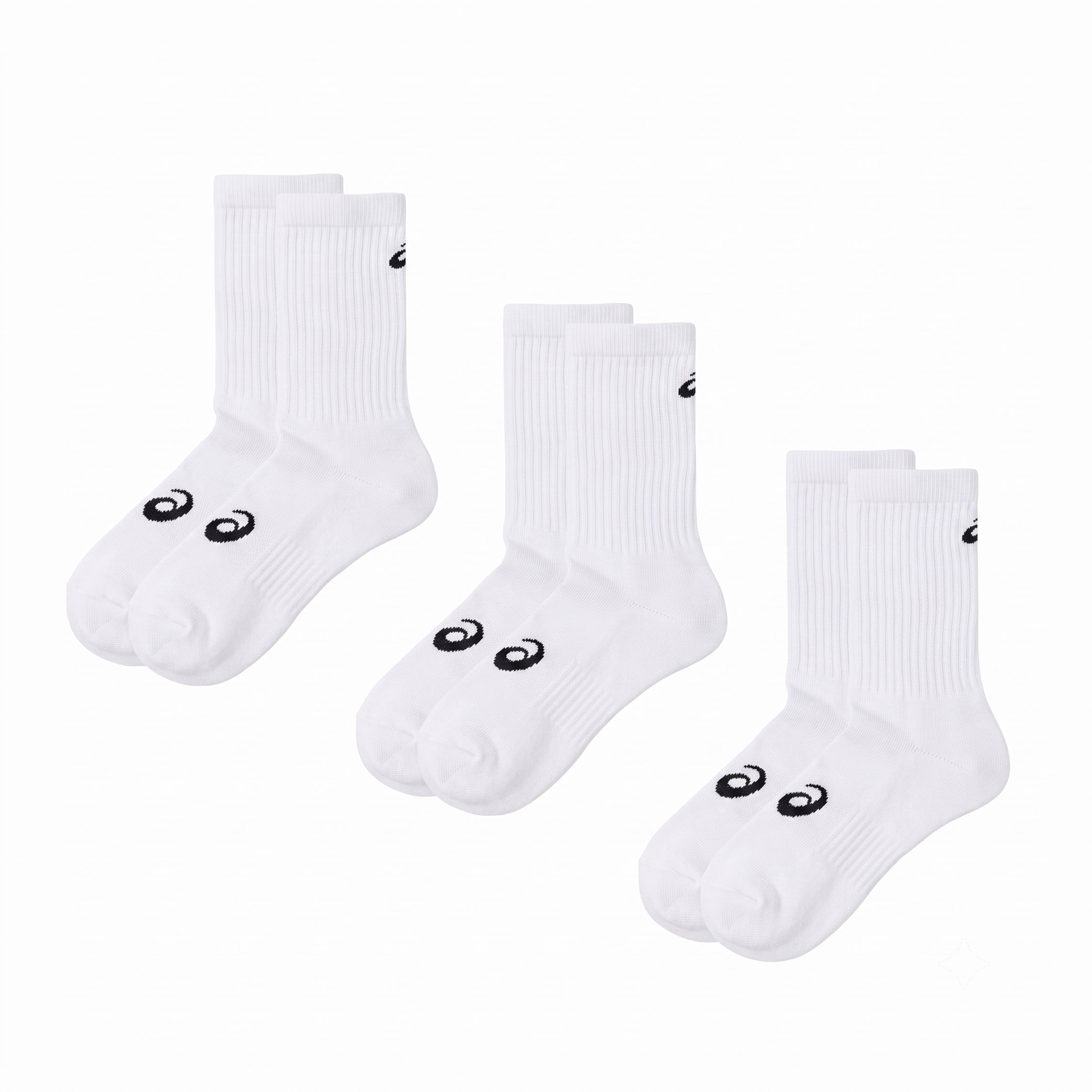 Asics AEG 3 Pack Crew Sock