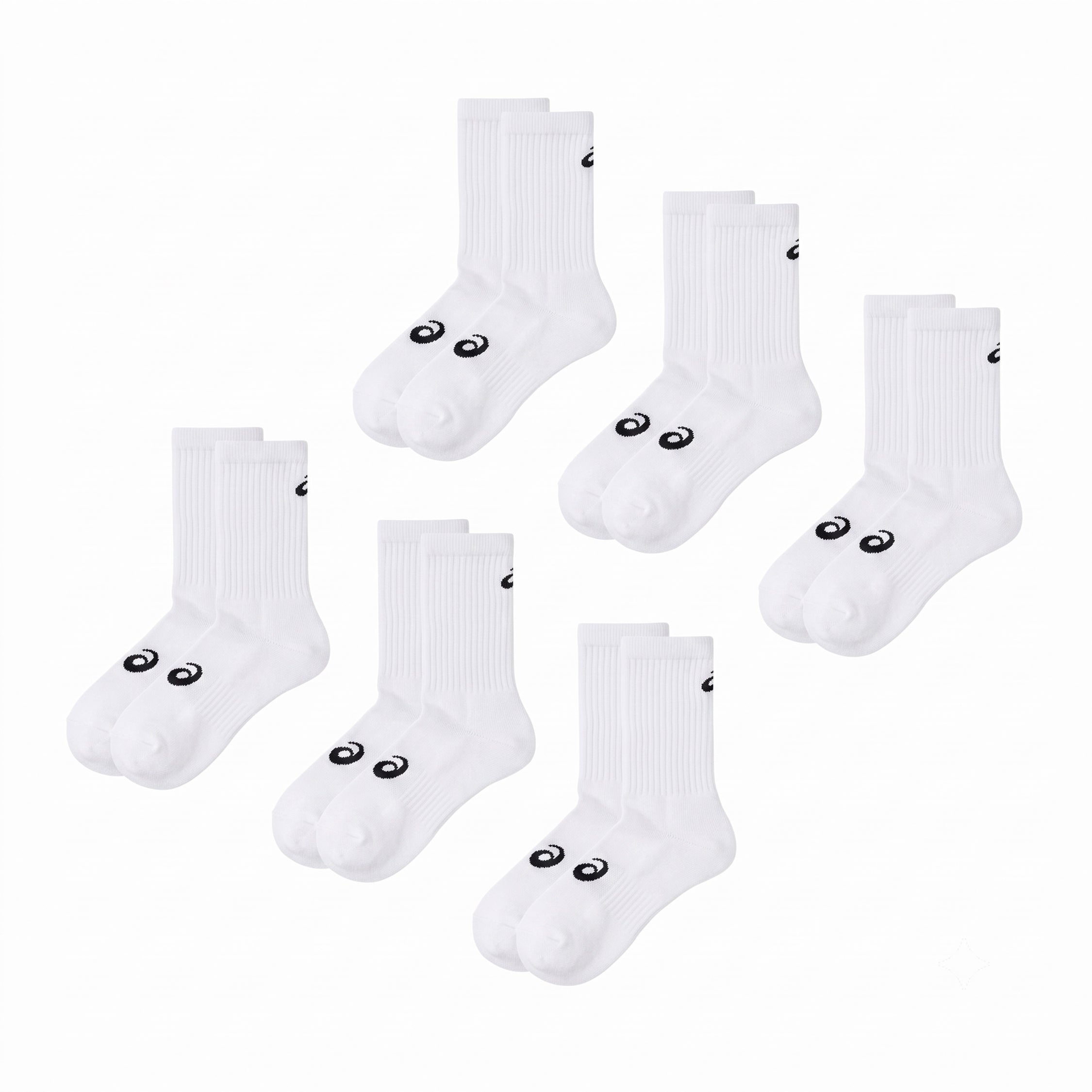 Asics AEG 6 Pack Crew Sock