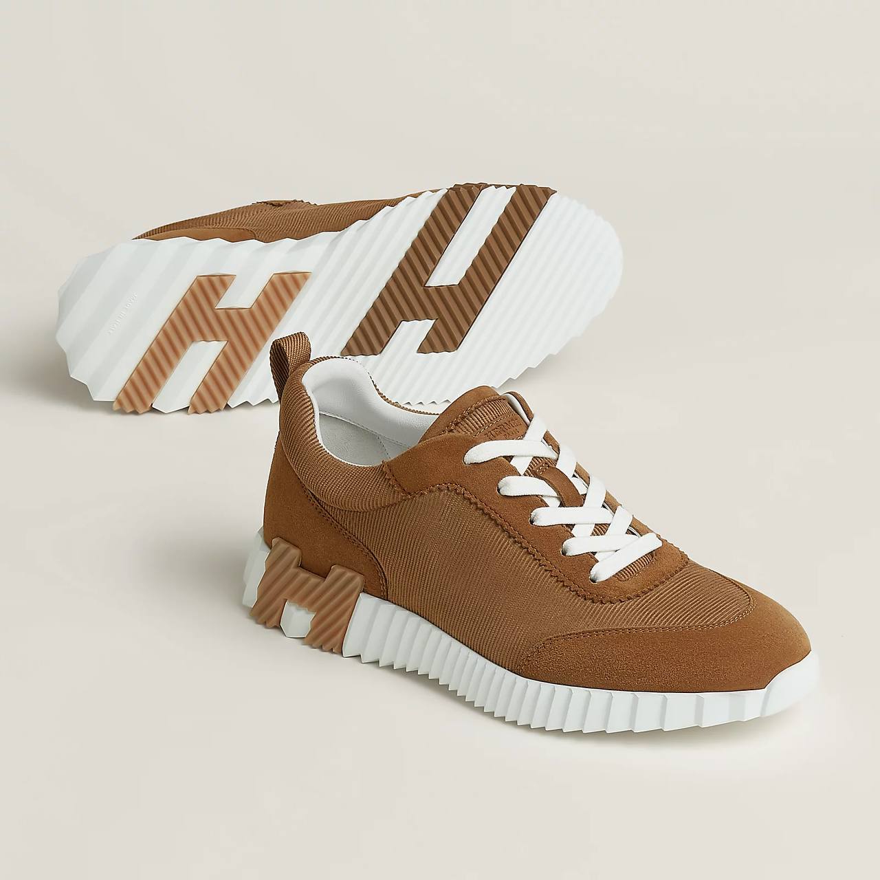 Sneakers Bouncing Brun Fumé