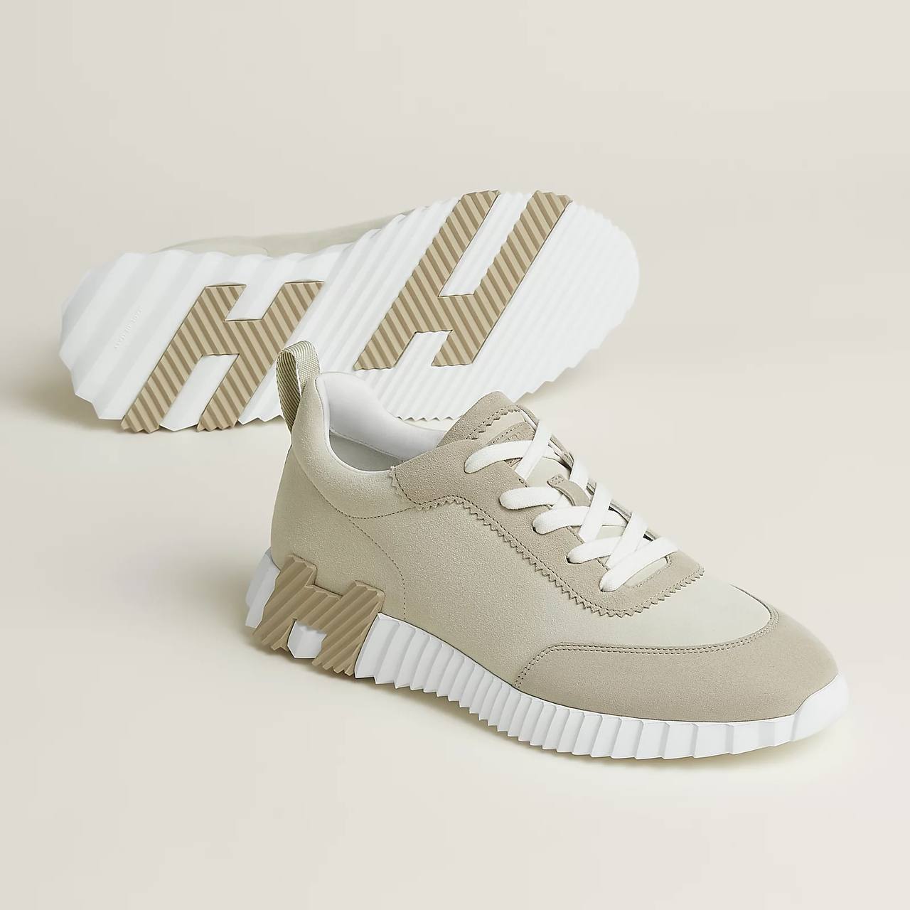 Sneakers Bouncing Beige Glaise