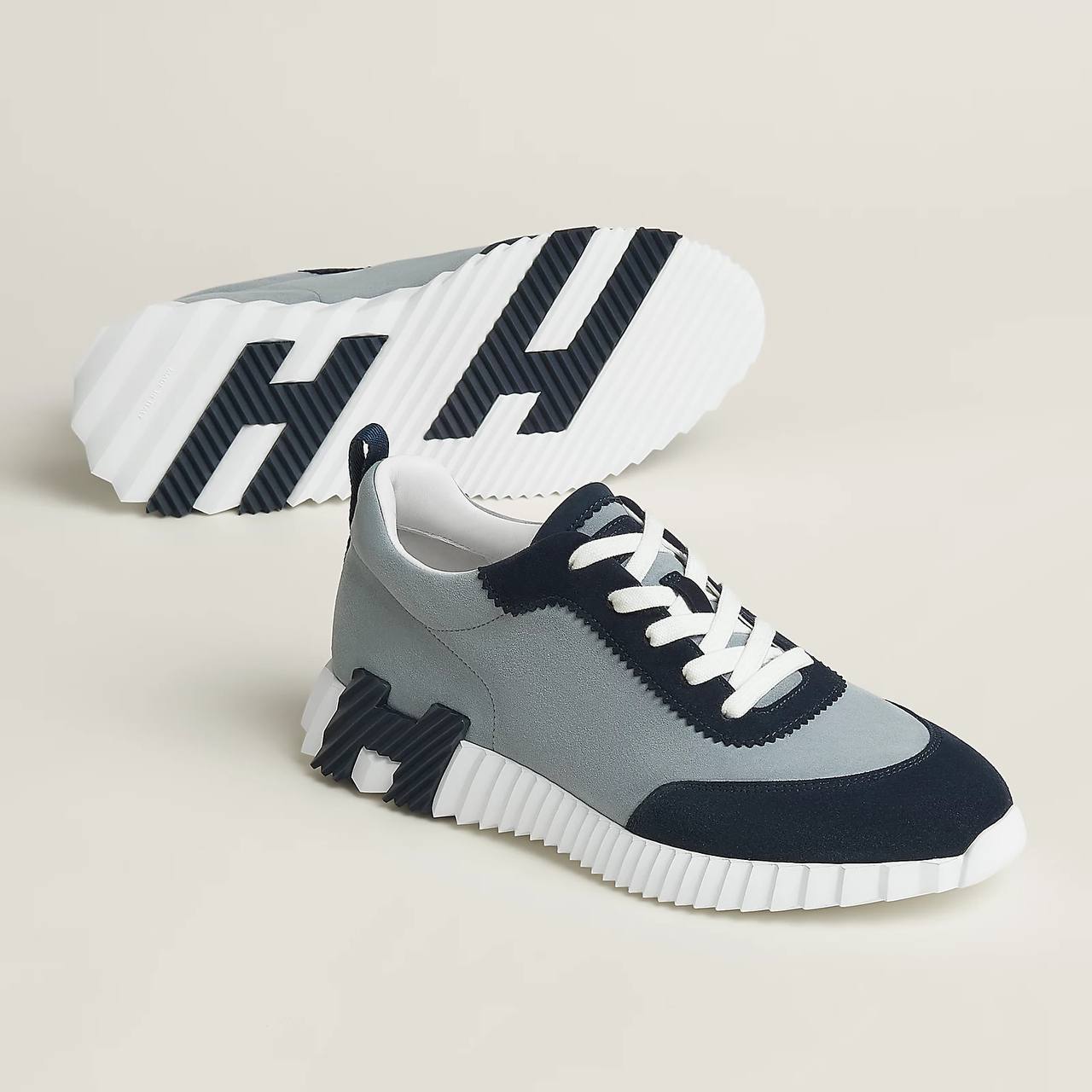 Sneakers Bouncing Bleu Galet