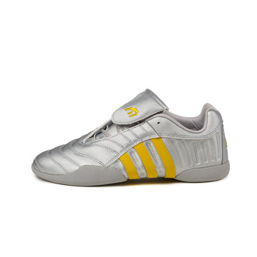 Silver Metallic / Collegiate Navy / Hazy Yellow