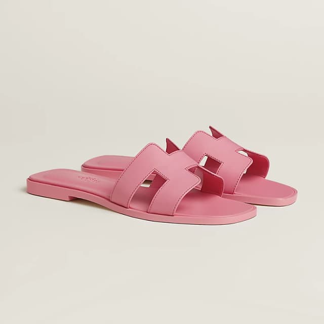 Sandale Hermès Oran Rose Bonbon