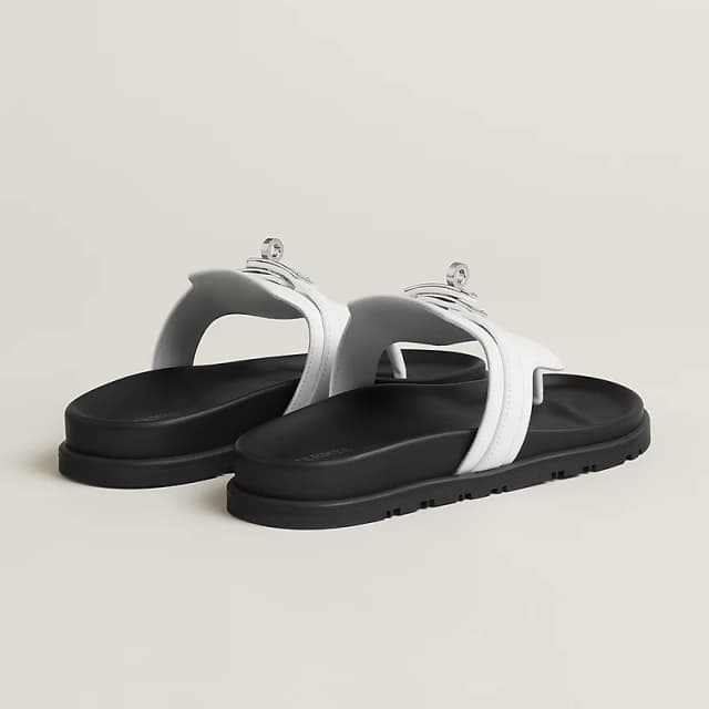 Sandale Hermès Empire Blanc