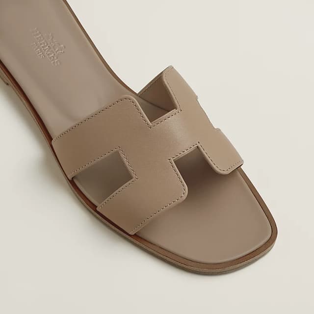Sandale Hermès Oran Camel
