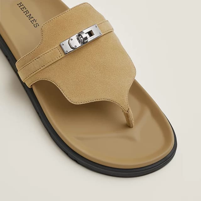 Sandale Hermès Empire Beige Albâtre