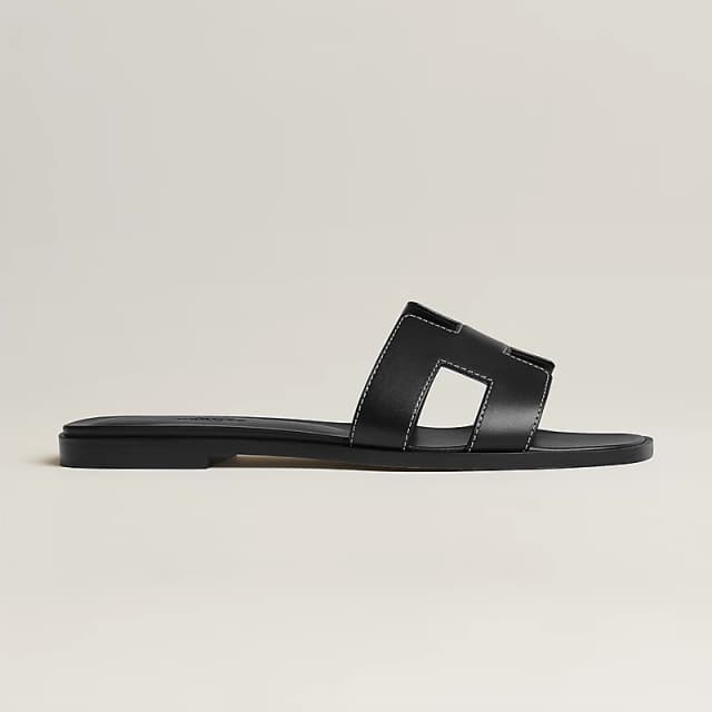 Sandale Hermès Oran Noir
