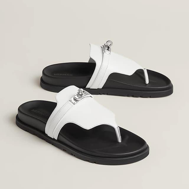 Sandale Hermès Empire Blanc