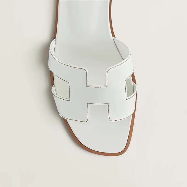 Sandale Hermès Oran Blanc