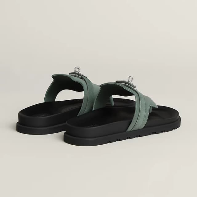 Sandale Hermès Empire Vert Cèdre