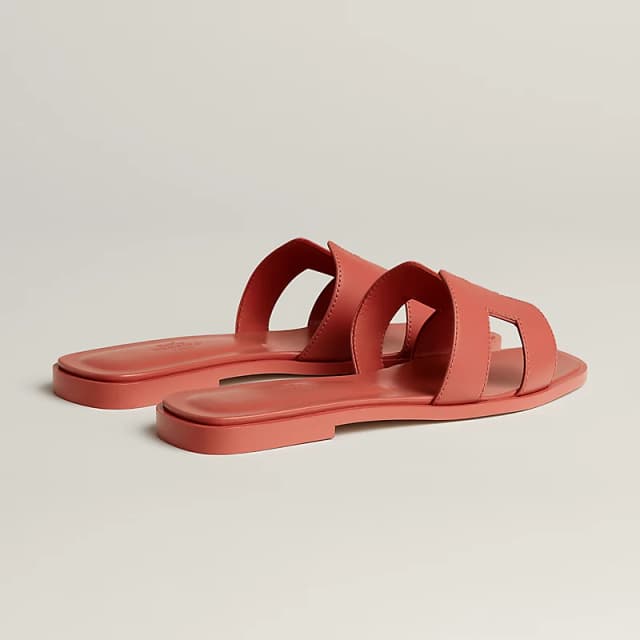 Sandale Hermès Oran Rouge Tomette