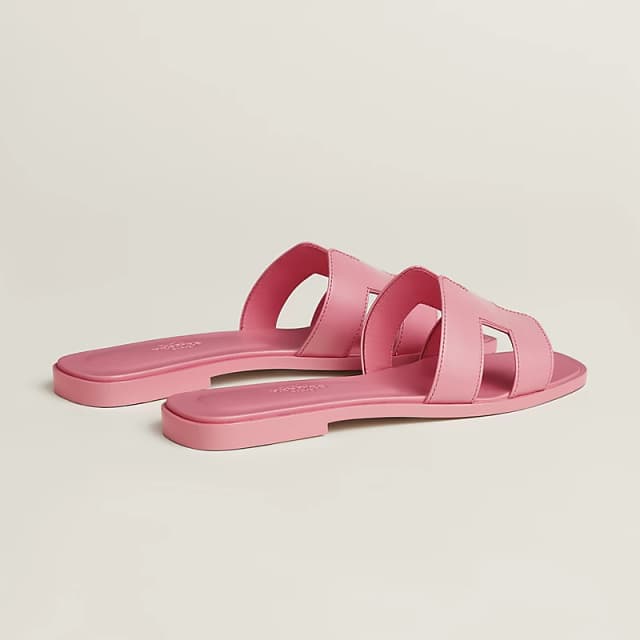 Sandale Hermès Oran Rose Bonbon