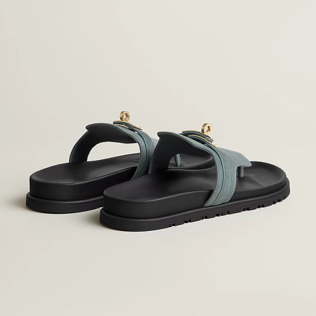 Sandale Hermès Empire Bleu Tonnerre