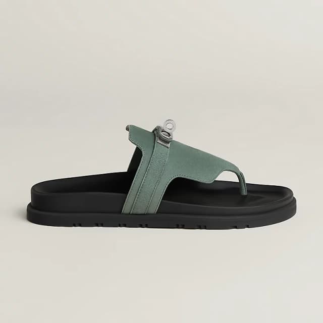 Sandale Hermès Empire Vert Cèdre