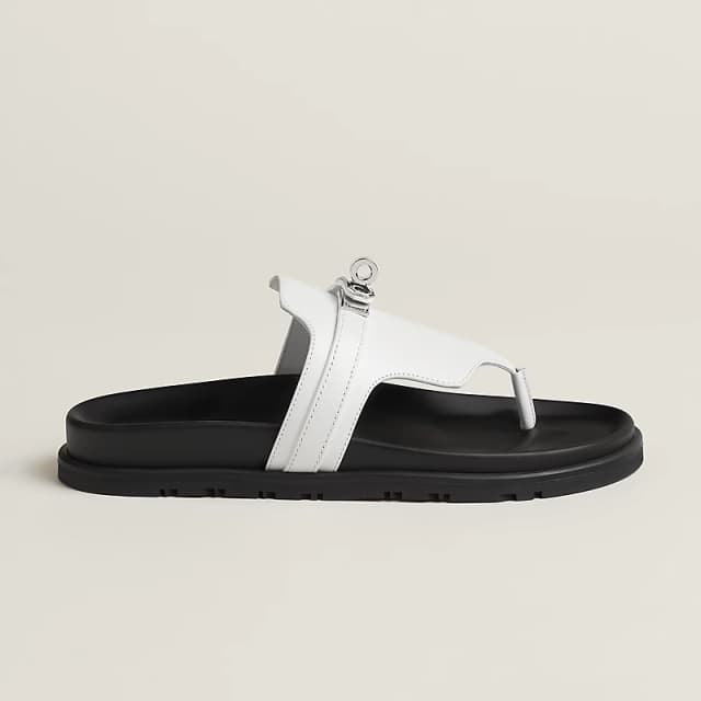 Sandale Hermès Empire Blanc