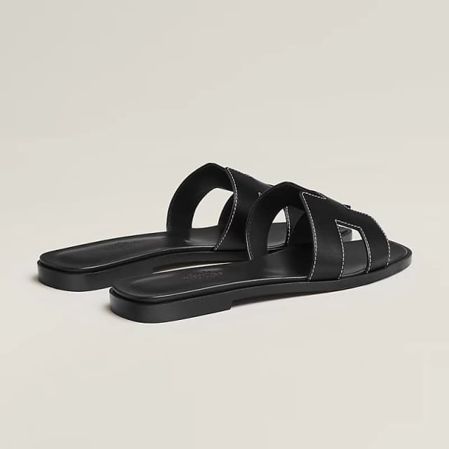 Sandale Hermès Oran Noir
