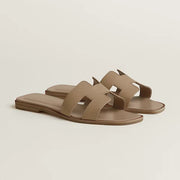 Sandale Hermès Oran Camel