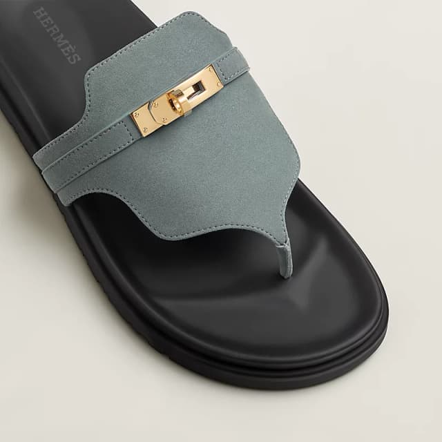 Sandale Hermès Empire Bleu Tonnerre