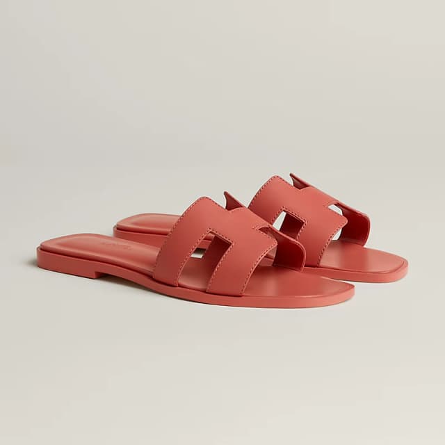 Sandale Hermès Oran Rouge Tomette