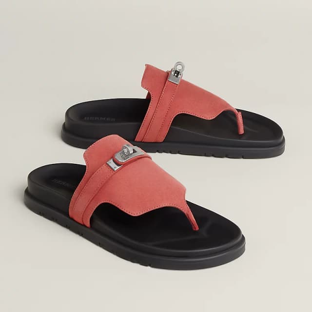 Sandale Hermès Empire Rose Antique
