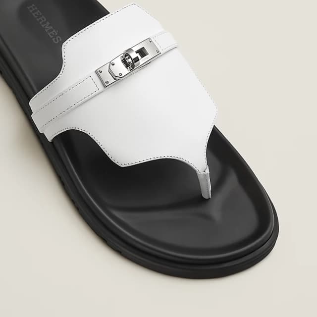 Sandale Hermès Empire Blanc