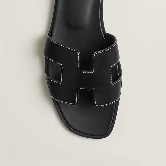 Sandale Hermès Oran Noir