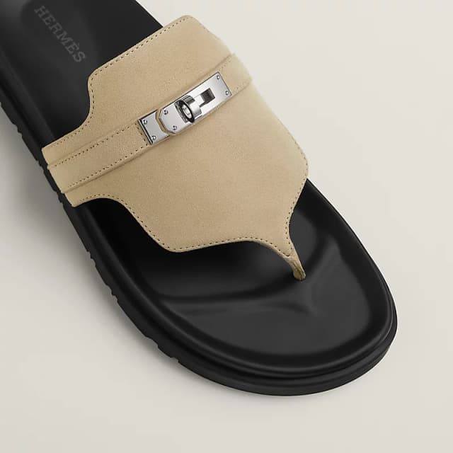 Sandale Hermès Empire Beige Camel