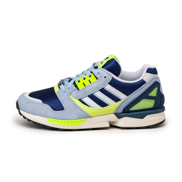 Dark Blue / Footwear White / Solar Yellow