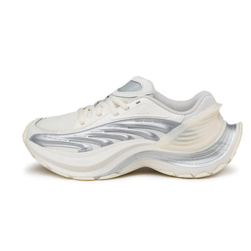 Off White / Chalk White / Silver Metallic